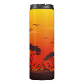 ガゼルアフリカアンテロープ野生動物 タンブラー (裏面)