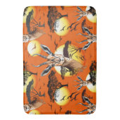 ガゼルアフリカアンテロープ野生動物 バスマット (正面縦)