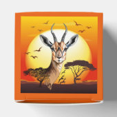 ガゼルアフリカアンテロープ野生動物 フェイバーボックス (上部)