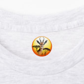 ガゼルアフリカアンテロープ野生動物 ラベル (貼付)