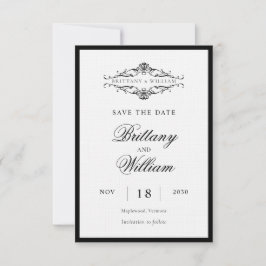 [ガゼルエレガント]白黒モノワ結婚ー セーブザデート