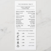 [ガゼルエレガント]白黒モノワ結婚ー プログラム (裏面)