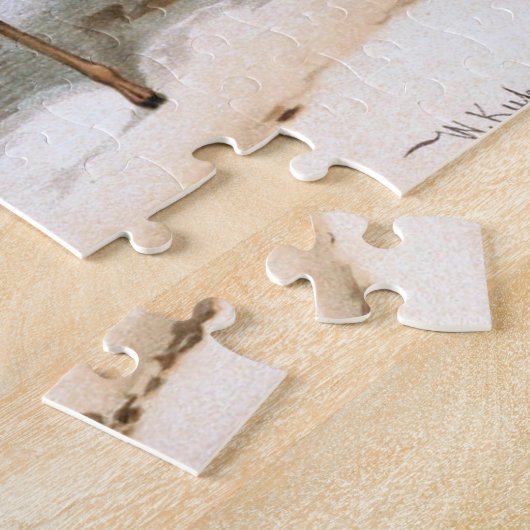 ガゼル ジグソーパズル (側面)