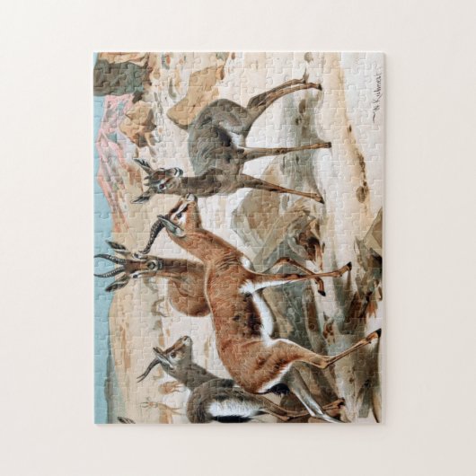 ガゼル ジグソーパズル (縦)