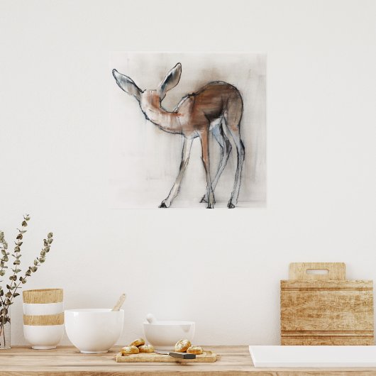 ガゼル・ファウン ポスター (キッチン)