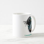 ガゼルin the Universe Tシャツデザイン コーヒーマグカップ (正面右)