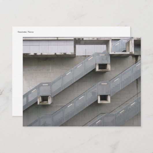 ガソメータパークガレージ葉書 ポストカード (正面/裏面)