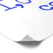 ガソリンが間にある – 科学の事実 ポスター (角)