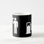 ガソリンによる自殺 コーヒーマグカップ (中央)