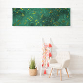 ガソリンのゴールデンミュージックノート 横断幕 (インサイチュ)