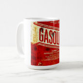 ガソリンのマグカップ コーヒーマグカップ (正面左)