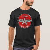 ガソリンを版飛ばすことは錆つきました Tシャツ (正面)