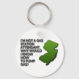 ガソリンスタンドの付き添い人じゃない。なぜ私は知っているだろう キーホルダー