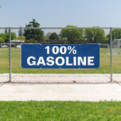 ガソリンスタンド屋外 横断幕 (インサイチュ)