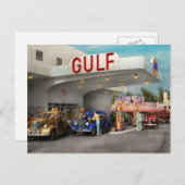 ガソリンスタンド – アメリカ素晴らしのロードトリップ1939 ポストカード (正面/裏面)