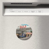 ガソリンスタンド – アメリカ素晴らしのロードトリップ1939 マグネット (インサイチュ (食洗機))