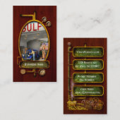 ガソリンスタンド – アメリカ素晴らしのロードトリップ1939 名刺 (正面/裏面)