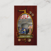 ガソリンスタンド – アメリカ素晴らしのロードトリップ1939 名刺 (正面)