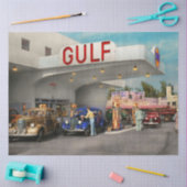 ガソリンスタンド – アメリカ素晴らしのロードトリップ1939 薄葉紙 (クラフト)