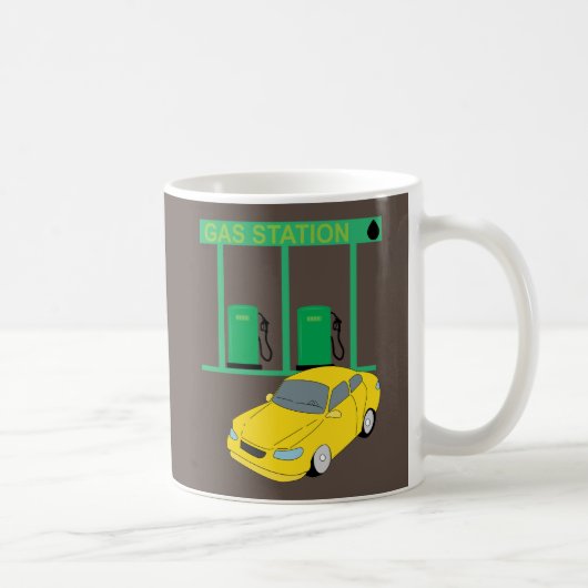 ガソリンスタンド コーヒーマグカップ (右)