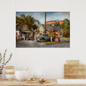 ガソリンスタンド – シャノンのガすごいソリン1939 ポスター (キッチン)