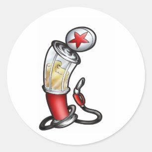 ガソリンスタンド ラウンドシール