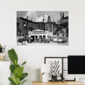 ガソリンスタンド、1939年 ポスター (ホームオフィス)