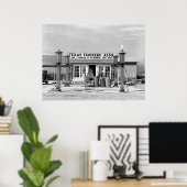 ガソリンスタンド – Edcouch,テキサス州: 1939 ポスター (ホームオフィス)