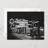 ガソリンステーションハリウッドカリフォルニアヴィンテージ1942 ポストカード (正面/裏面)