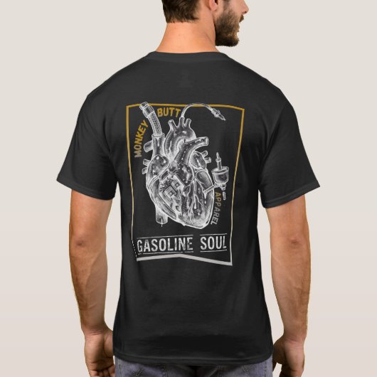 ガソリンソウルシャツ Tシャツ (裏面)