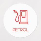 ガソリンプランナー/オーガナイザーシール/ラベル ラベル (デザイン2)