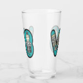 ガソリンヘッドV8車愛好家 タンブラーグラス (右)