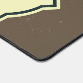 ガソリンレトロラベル デスクマット (コーナー)