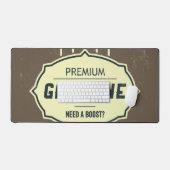 ガソリンレトロラベル デスクマット (キーボード&マウス)