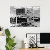 ガソリン価格ポスター&キャンバス再版 – ART ポスター (ホームオフィス)