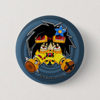 ガソリン桜ボタン 缶バッジ