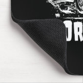 ガソリン永遠おもしろいガスカーT型 マウスパッド (コーナー)