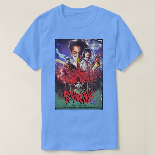 ガソリン鍵 Tシャツ (デザイン正面)