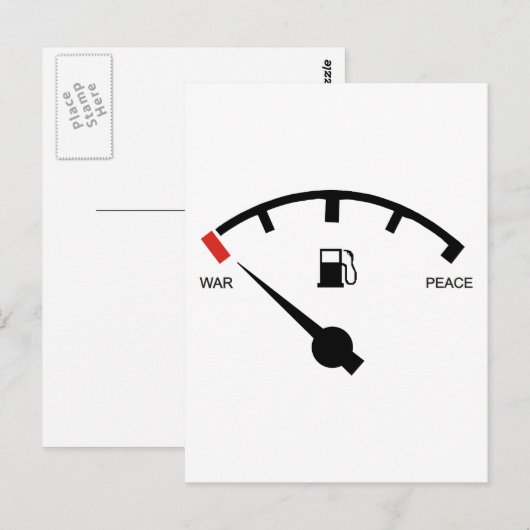 ガソリン ポストカード (正面/裏面)