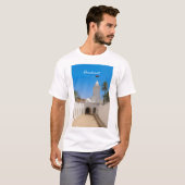 ガダメス、リビア - 白いモスク Tシャツ (正面フル)