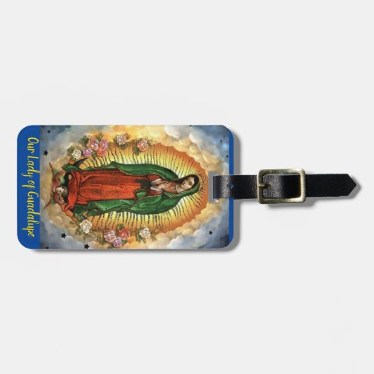 ガダルーペのご婦人個人詳細 ラゲッジタグ (正面横)