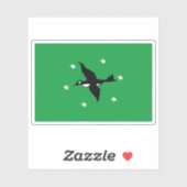 ガチェサル州国旗、パラオ シール (シート)