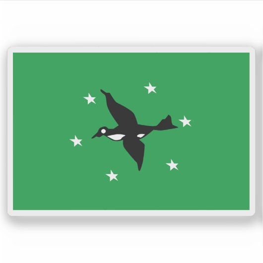 ガチェサル州国旗、パラオ シール (正面)