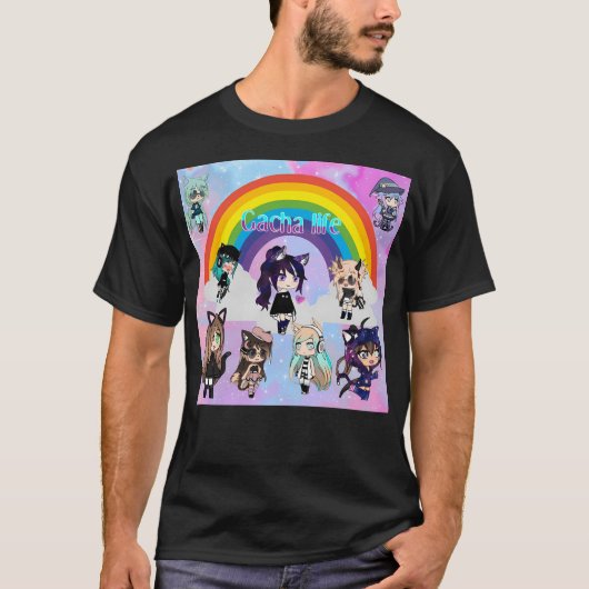 ガチャライフアニメパック Tシャツ (正面)