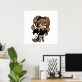 ガチャライフデザインガチャライフシリーズGLMM ポスター (ホームオフィス)