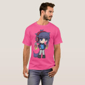 ガチャライフボブ Tシャツ (正面フル)