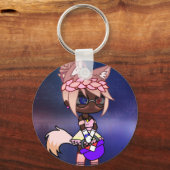 ガチャライフinカラーキーチェーン キーホルダー (正面)