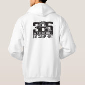 ガチョウが付いている365水鳥 パーカ (裏面)