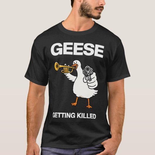 ガチョウが殺される Tシャツ (正面)