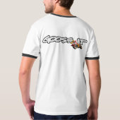 ガチョウそれSUPERMOTOの信号器のTシャツ Tシャツ (裏面フル)
